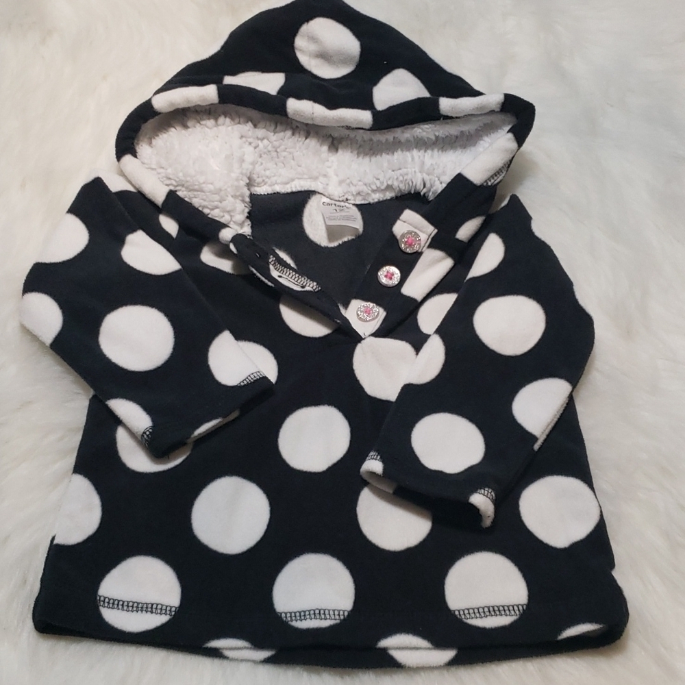 12m Carter's fleece pullover